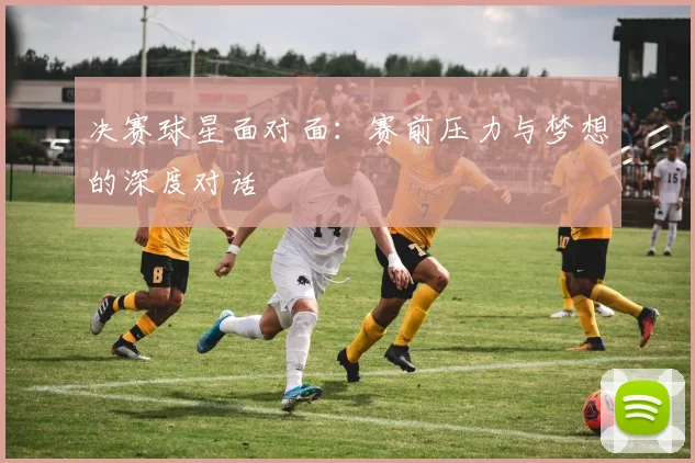 决赛球星面对面：赛前压力与梦想的深度对话